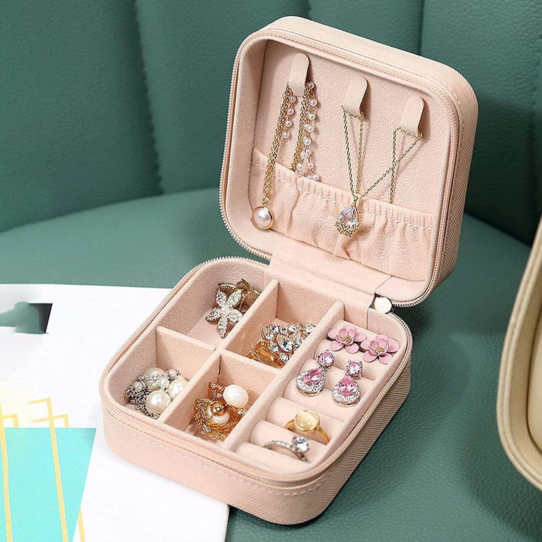 Mini Travel Jewellery Box