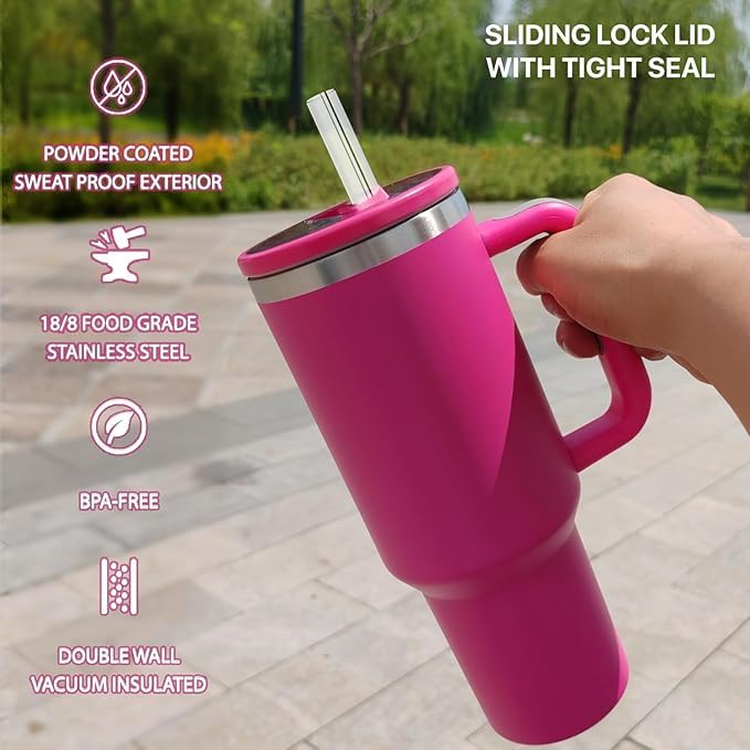 Stanley 1.2L Tumbler with Handle Straw & Lid