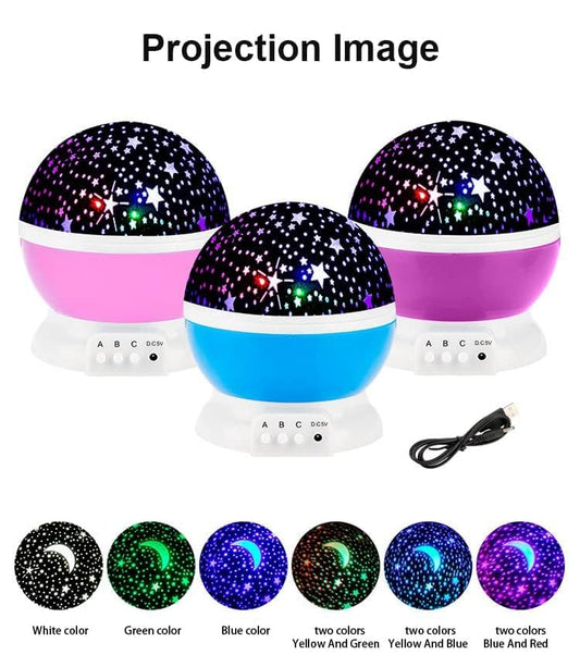 Star Master Galaxy Night Projector Lamp