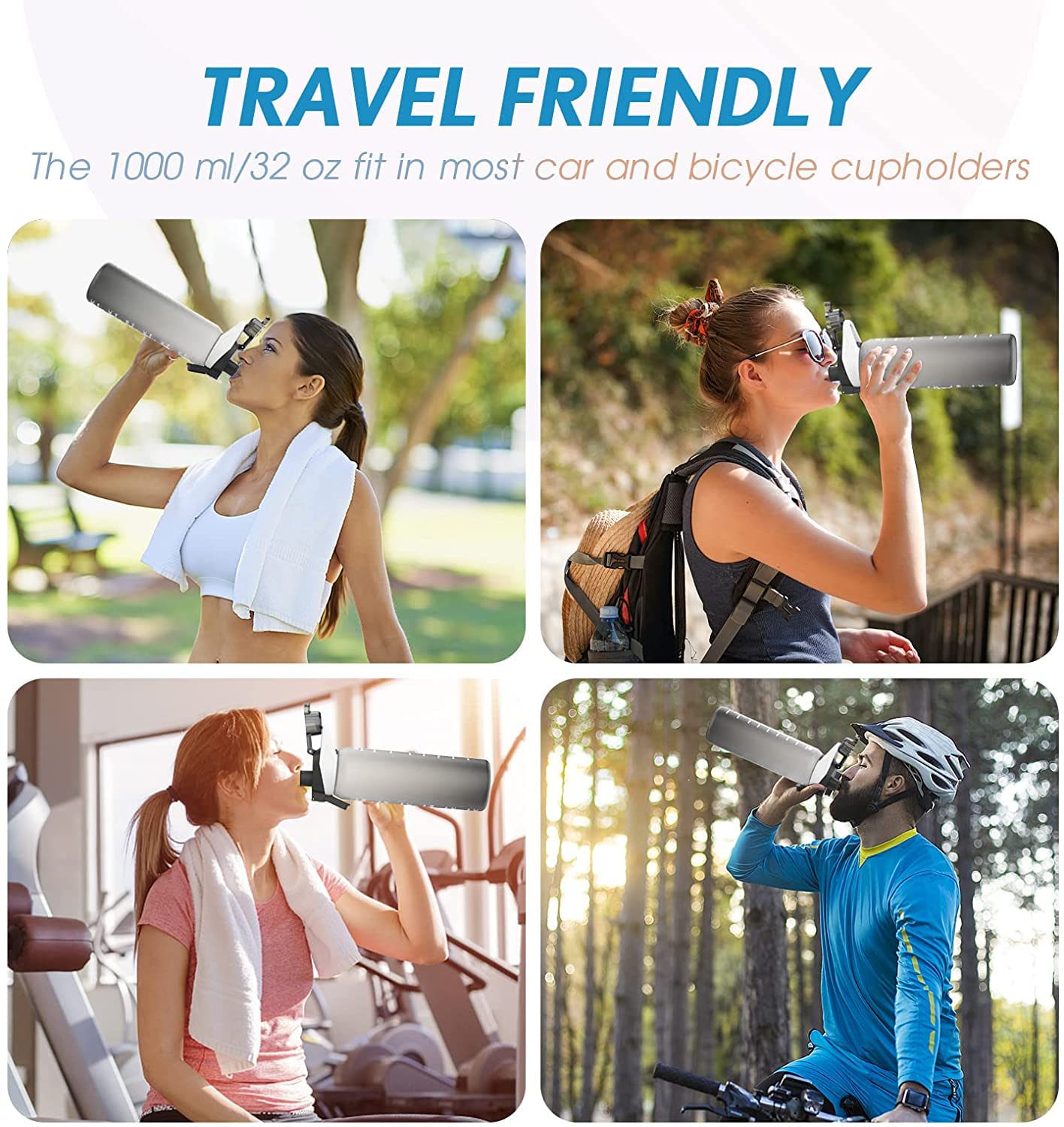 Motivation 900ml Water Bottle