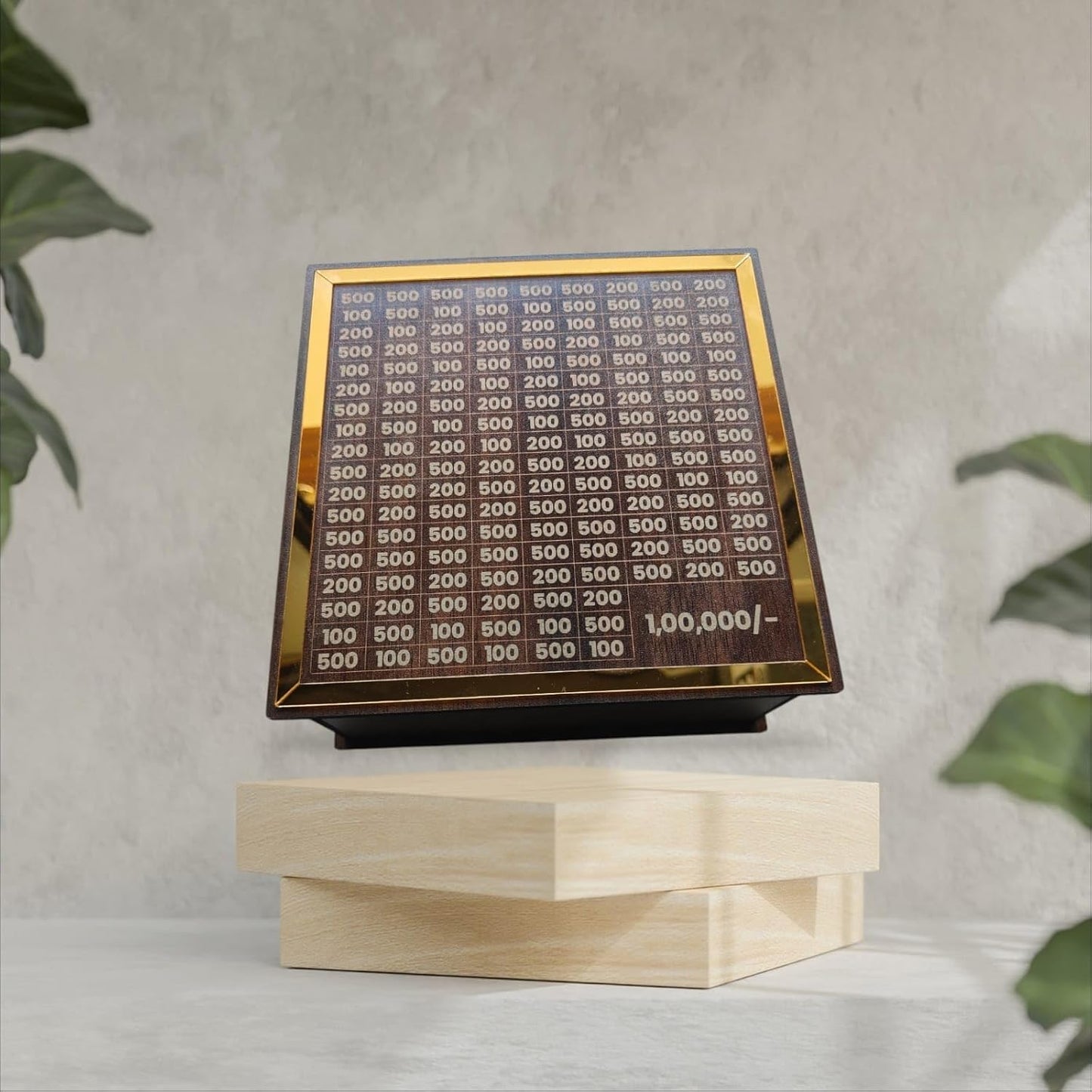 Wooden Money Bank