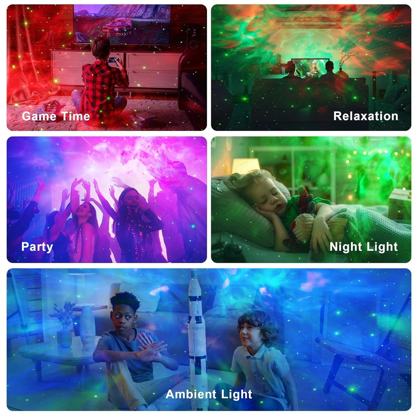 Astronaut Galaxy Projector Night Light