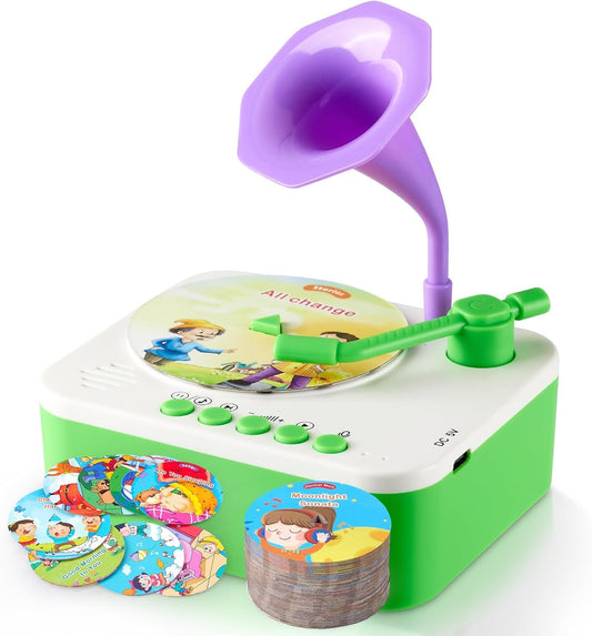 Kids Gramophone with 95 Cards
